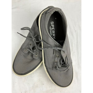 Men’s Sperry Top-Sider Shoes Coast Line Blucher Memory Foam Gray Sz 8 STS17885